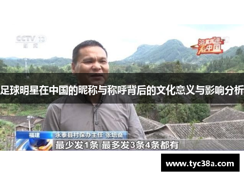 足球明星在中国的昵称与称呼背后的文化意义与影响分析